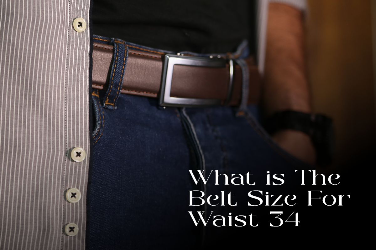What Size Ratchet Belt for Waist 34? Simple UK Guide