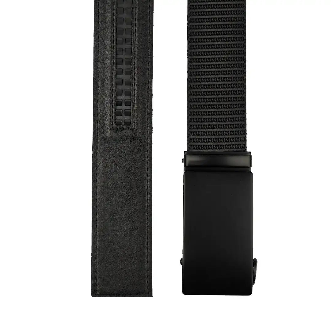 Swat Black Buckle - Nylon Ratchet Belt